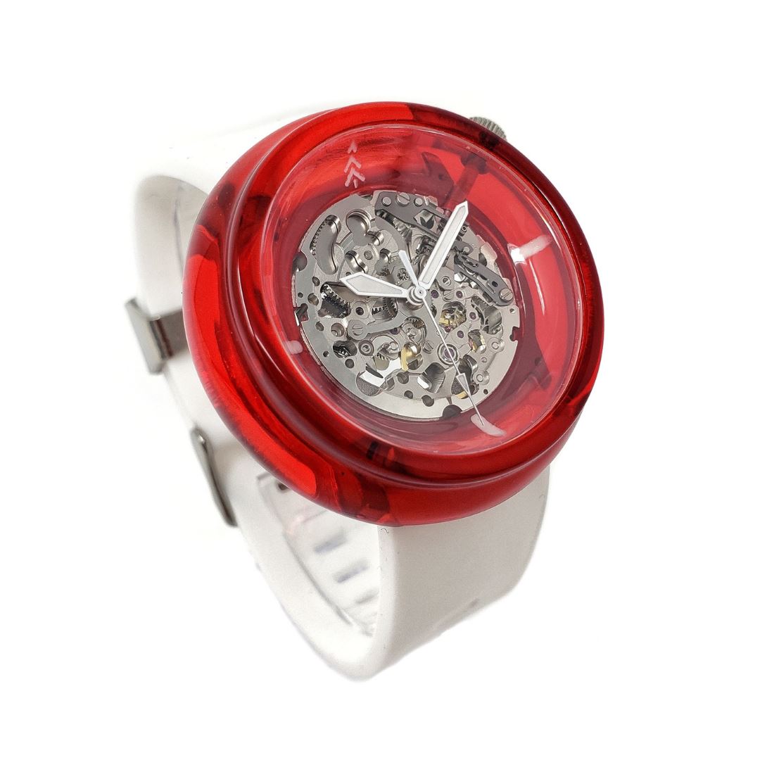 Custom Red Watch Red Resin Watch by Maker Watch Co.®