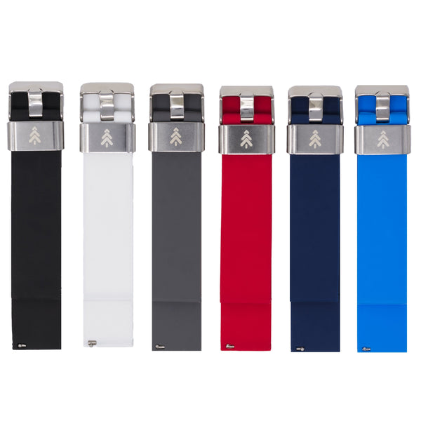 22MM Silicone Rubber Watch Strap Band