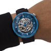 Blue Tiger Maple Wooden watch