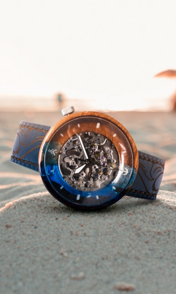 Custom top wrist watch