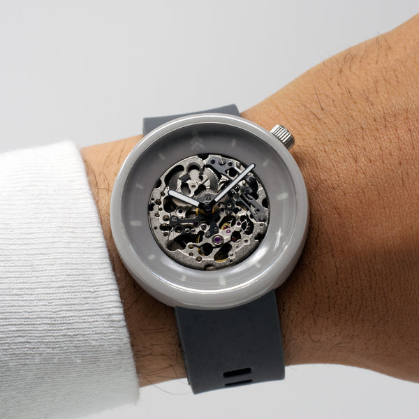 #547 | CLASSIC GREY 43MM Flat Case Maker Watch Co.® 