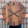 24" GRANDE WALNUT WALL CLOCK Wood Wall Clock Maker Watch Co.® 