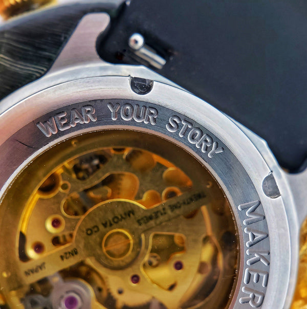 #222 | GOLD RUSH 2 45.8MM Round Case Maker Watch Co.® 