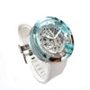Beach Themed Resin Watch - White Strap - Maker Watch Co.