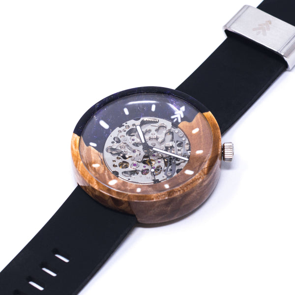 Diamond Cast Wood Watch - Maker Watch Company