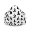 Face Mask - All Over Tree Print Maker Watch Company Black 