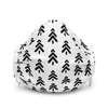 Face Mask - All Over Tree Print Maker Watch Company White 