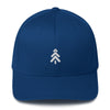 Closed Back Structured Twill Cap Maker Watch Company Royal Blue S/M 