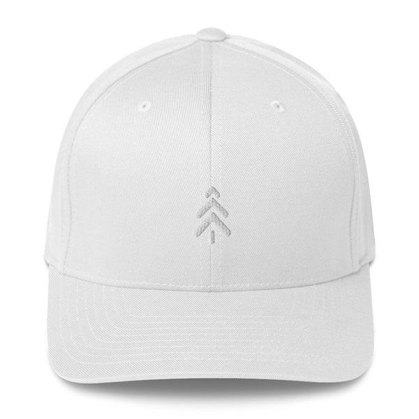 Closed Back Structured Twill Cap Maker Watch Company White S/M 