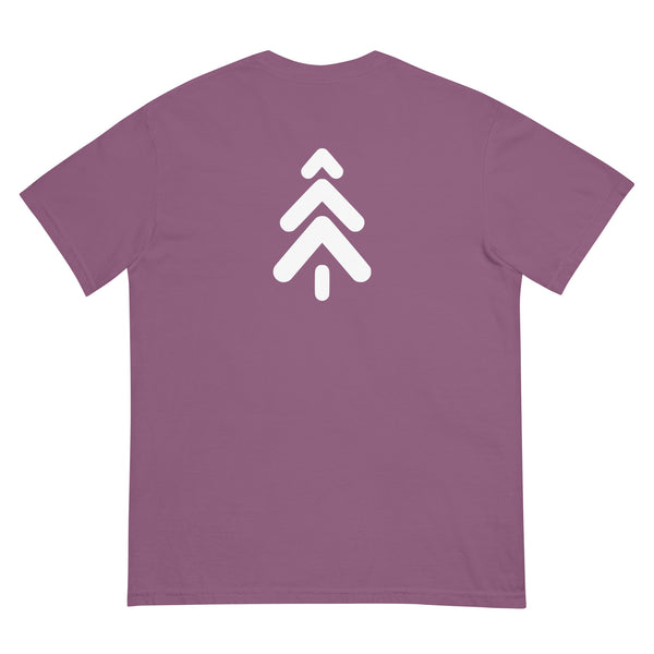 White Logo Tee