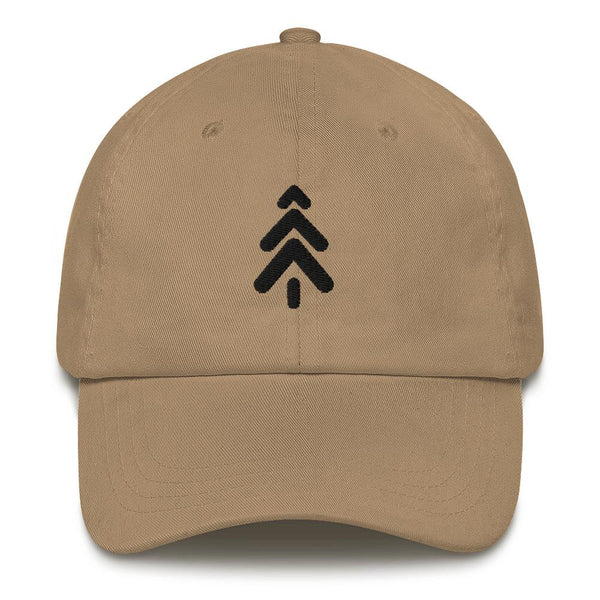 Dad Hat - Black Logo Hat Maker Watch Co.® Khaki 