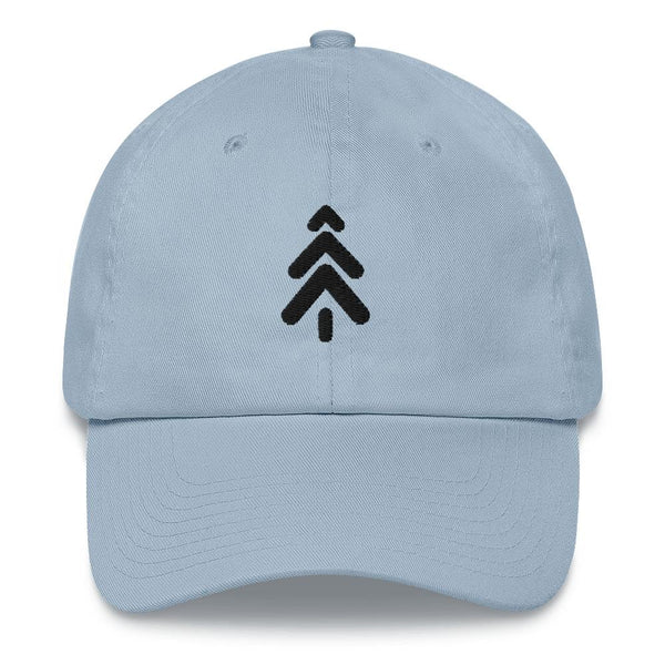 Dad Hat - Black Logo Hat Maker Watch Co.® Light Blue 