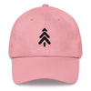 Dad Hat - Black Logo Hat Maker Watch Co.® Pink 