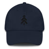 Dad Hat - Black Logo Hat Maker Watch Co.® Navy 