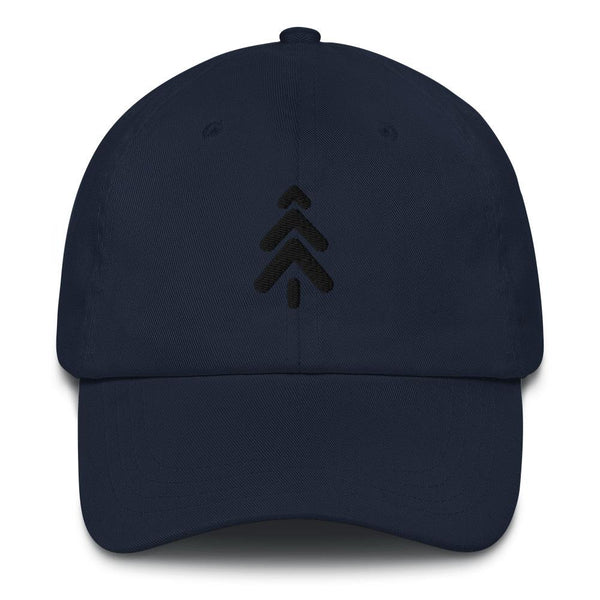 Dad Hat - Black Logo Hat Maker Watch Co.® Navy 