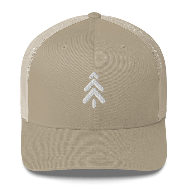 Trucker Cap Hats Maker Watch Company Khaki 
