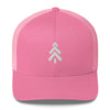 Trucker Cap Hats Maker Watch Company Pink 