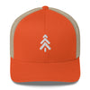 Trucker Cap Hats Maker Watch Company Rustic Orange/ Khaki 