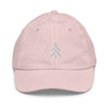 Youth Baseball Cap Maker Watch Company Light Pink 